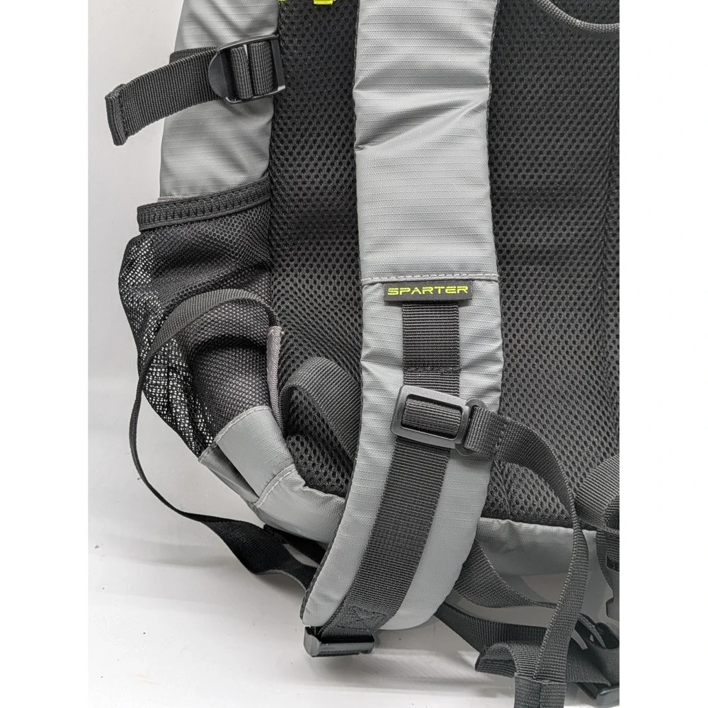 Sparter Insulated Cooler Backpack Gray Leakproof Soft Cooler 16x12x7 Hiking
